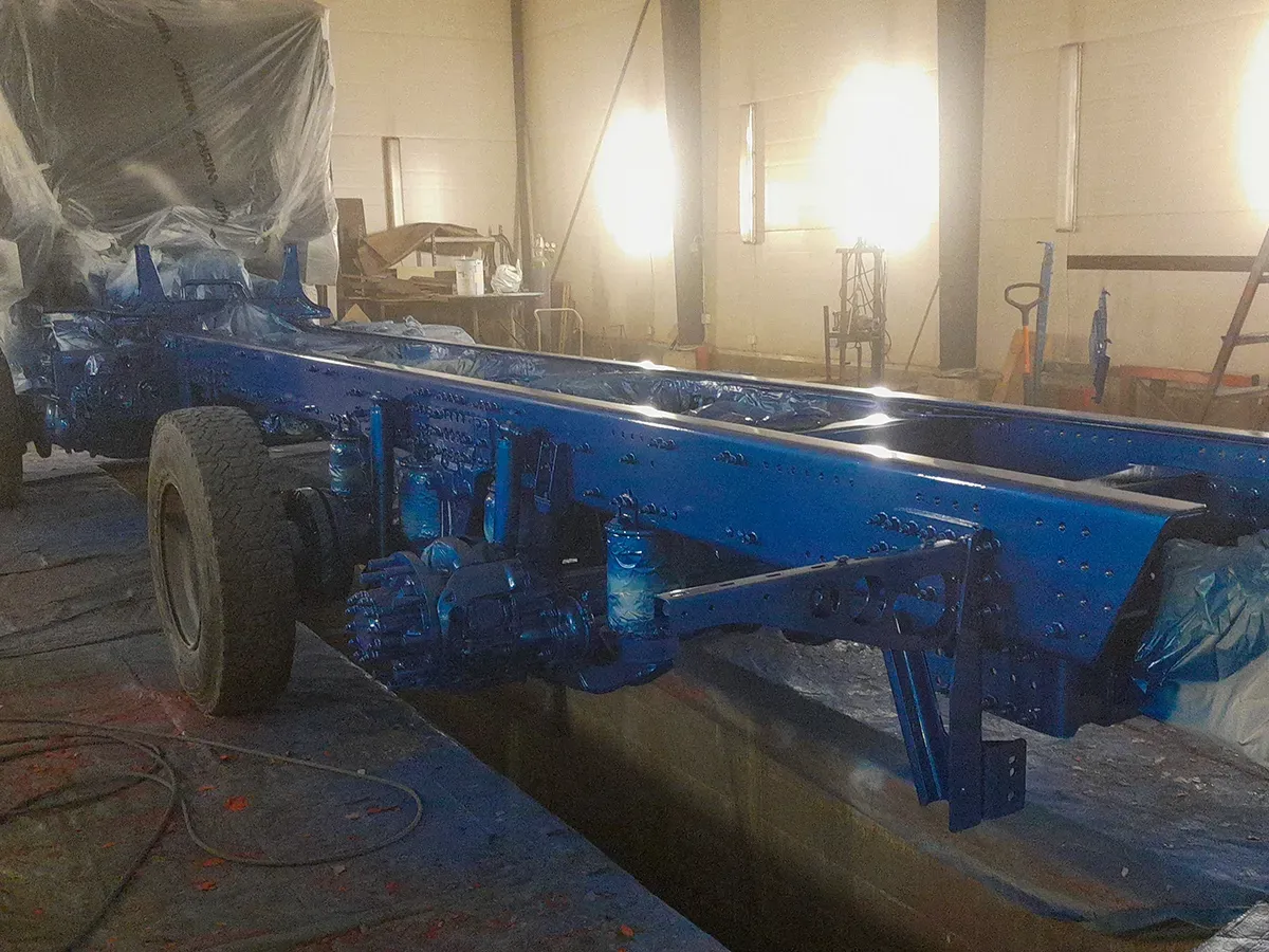 Volvo-kuorma-auton runko